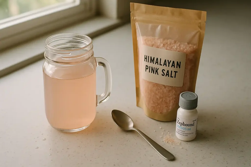 pink salt Zepbound