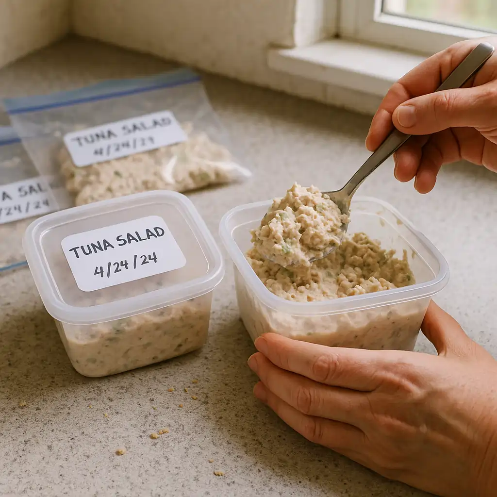 How to Freeze Tuna Salad