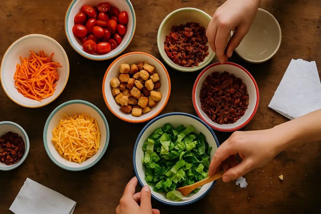 Ranch Salad Ingredients