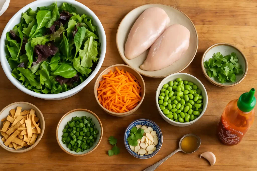 Snappy Salad Bam Bam Salad ingredients