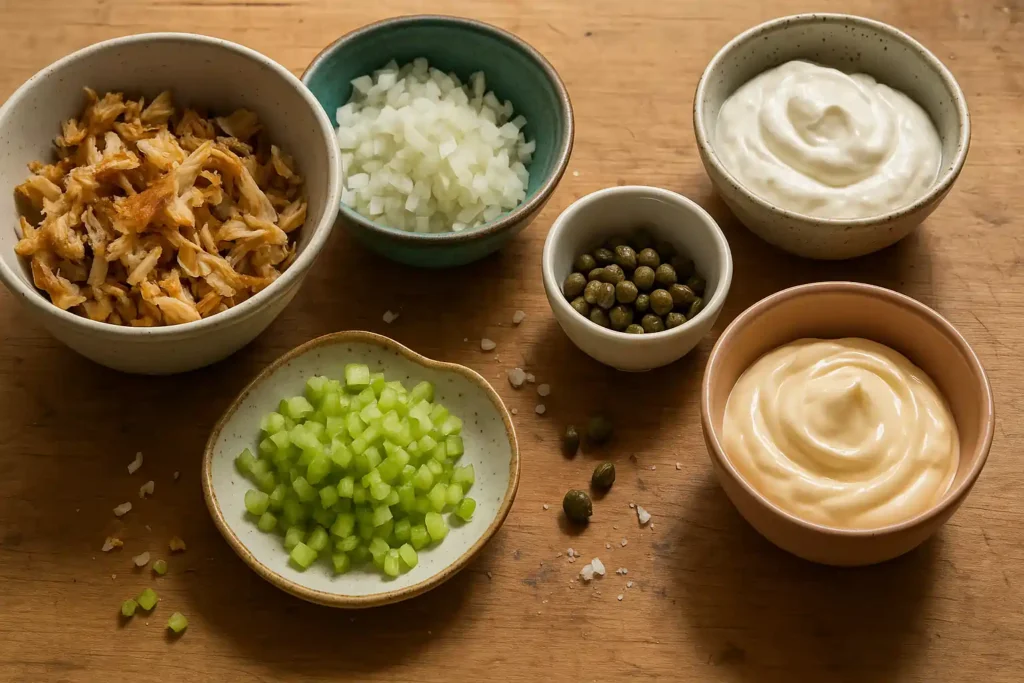 Whitefish Salad RecipeIngredients