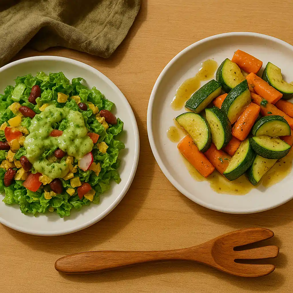 Low FODMAP Salad Dressing Serving