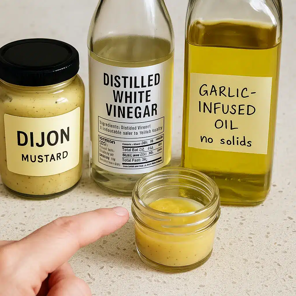 Low FODMAP Salad Dressing Ingredients