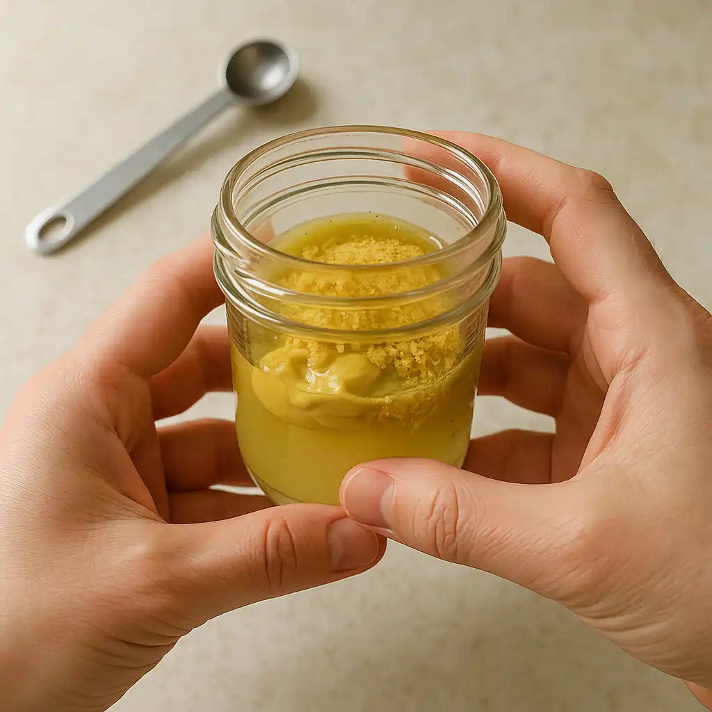Low Sodium Salad Dressing Steps