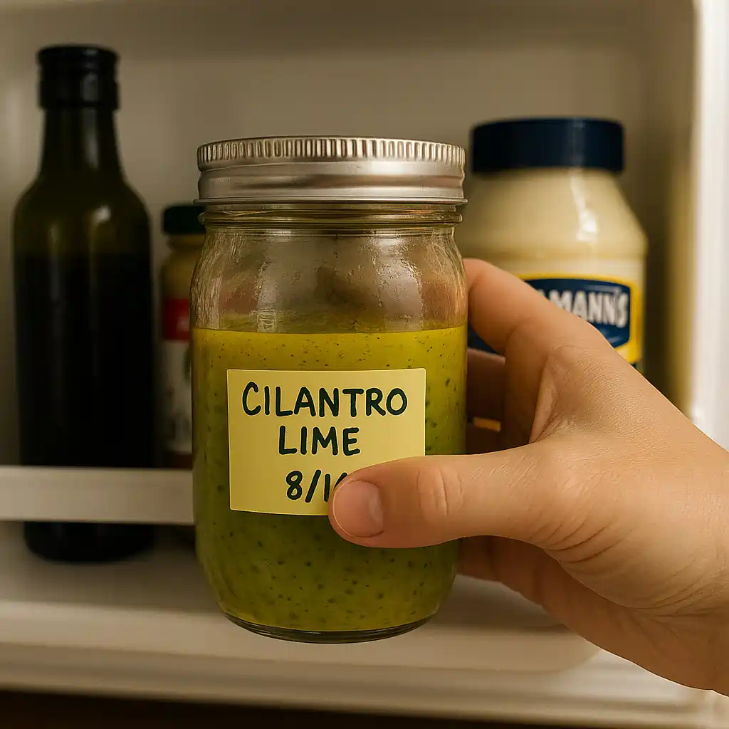 Mexican Salad Dressing Recipe Storage