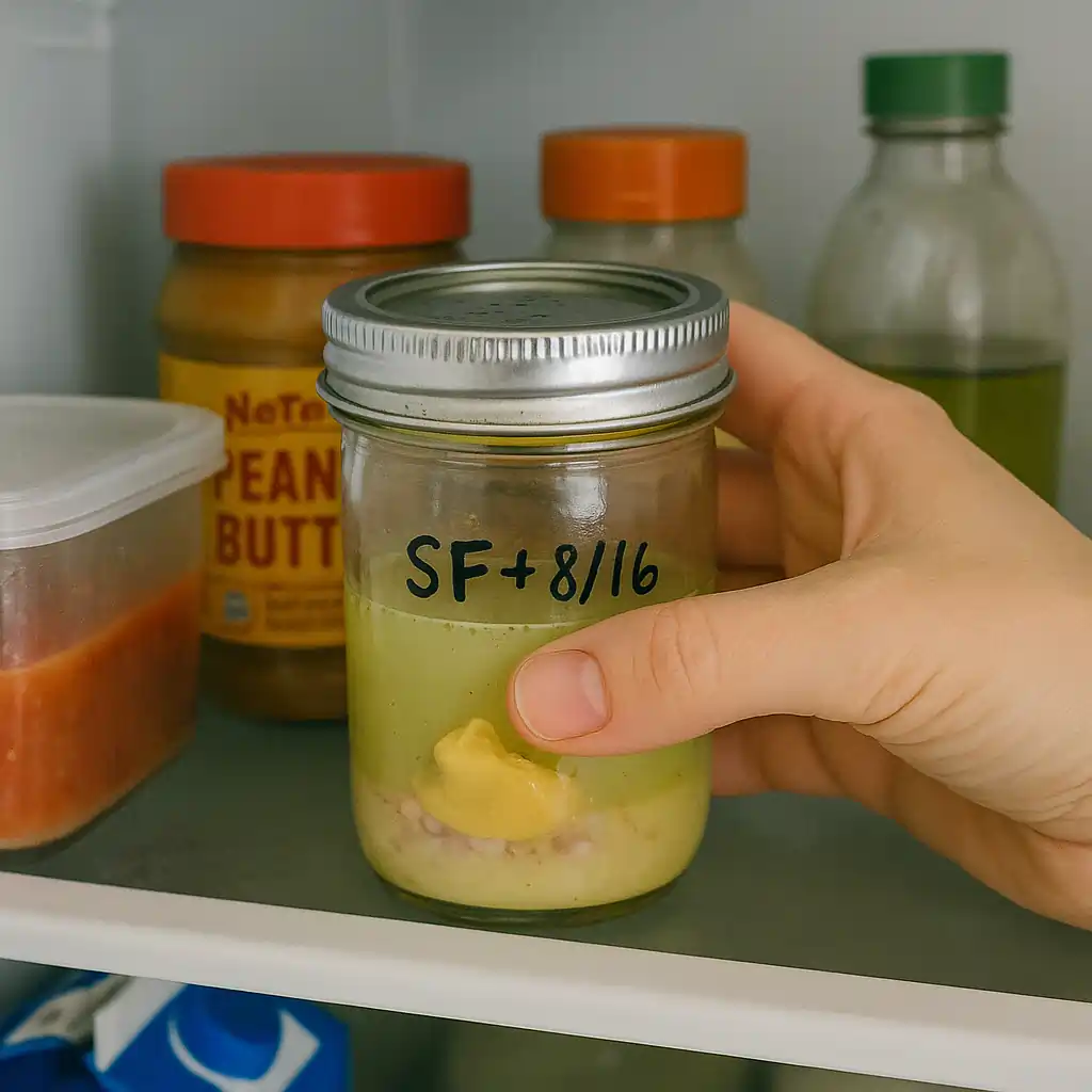 Sugar-Free Salad Dressing Storage