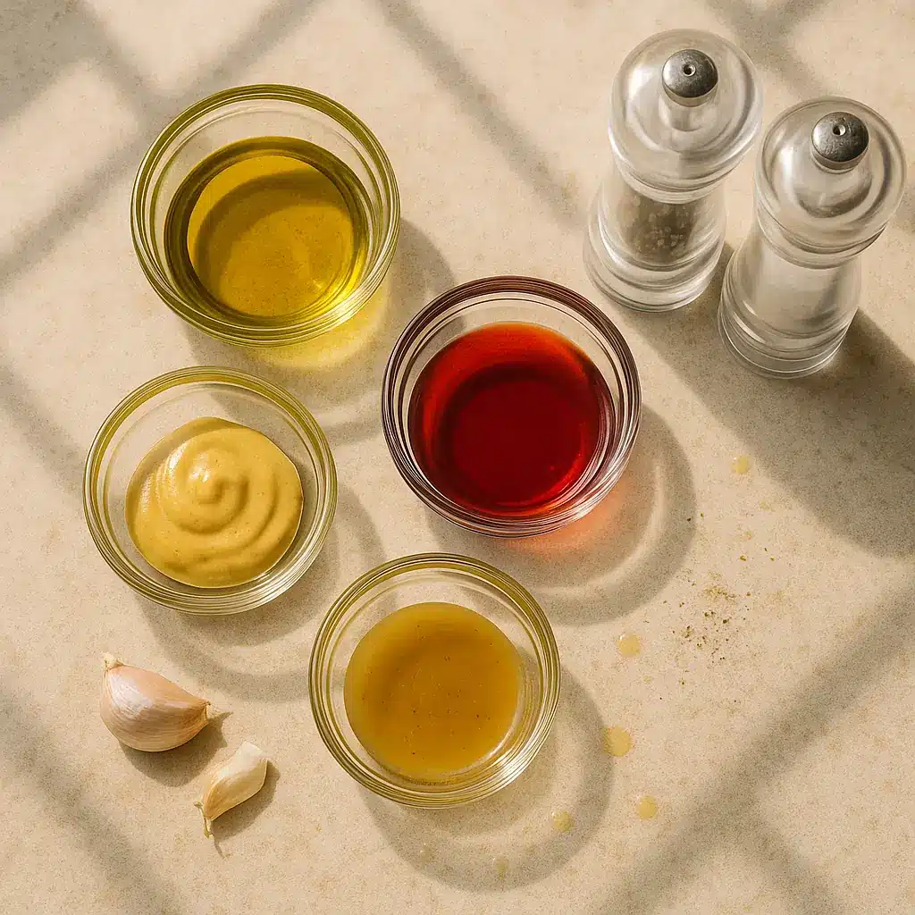 Oil and Vinegar Dressing ingredients
