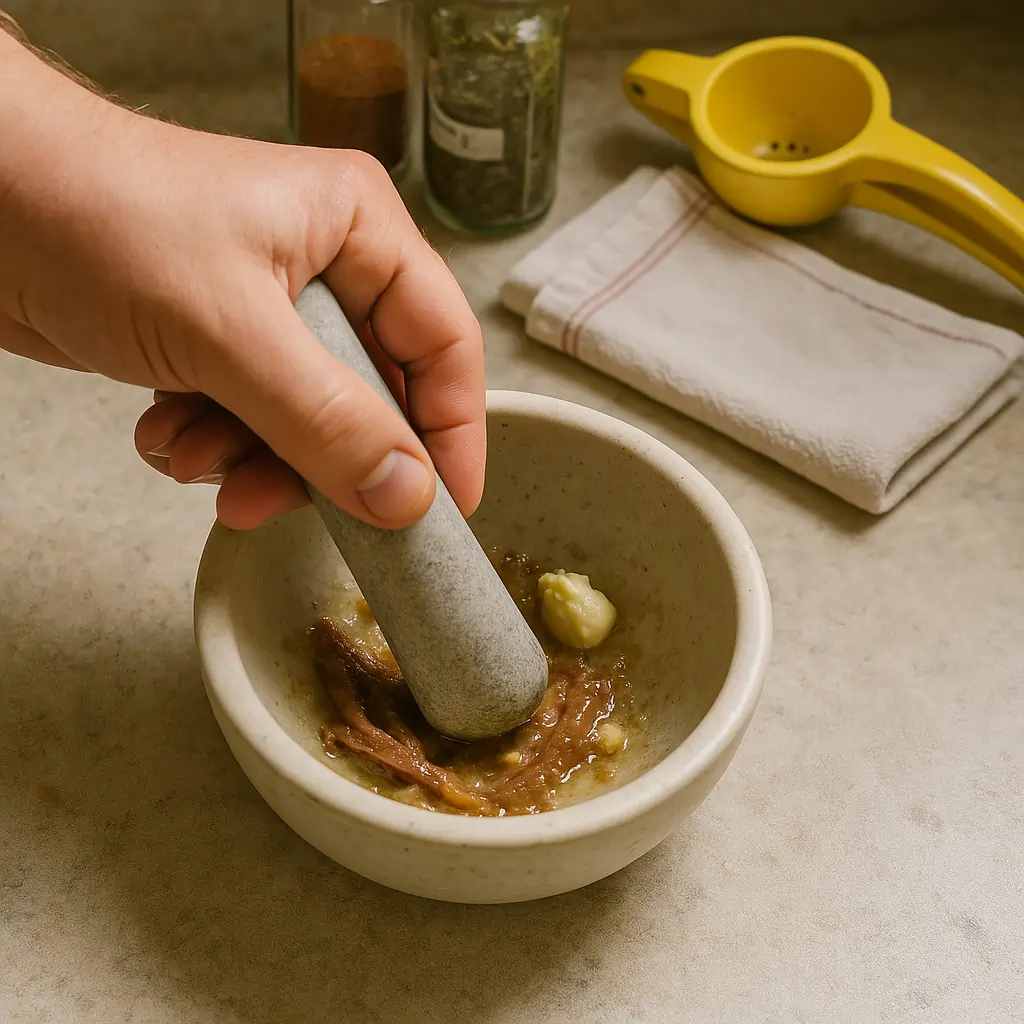 Keto Caesar Salad Prep